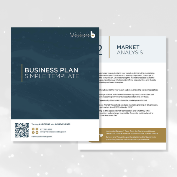 Business Plan Simple Template Preview