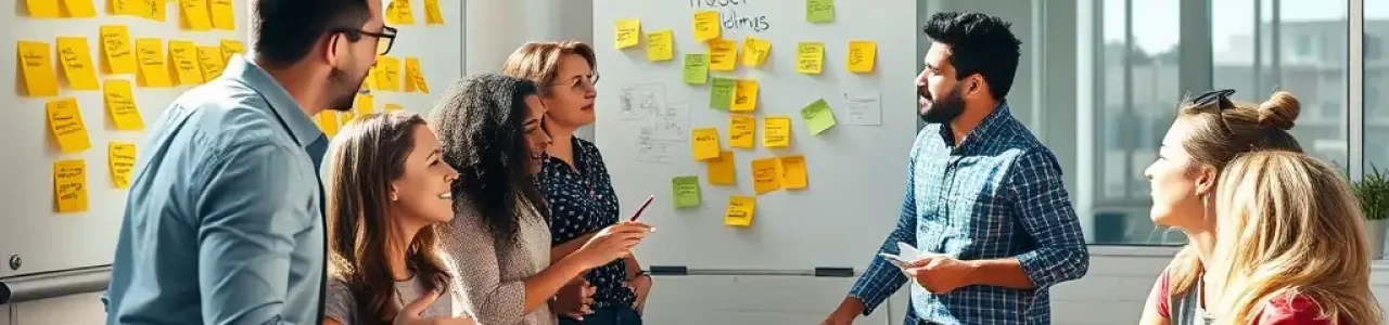 Group of people having a meeting